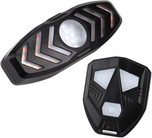 USB Rechargeable with Remote Control Warning Bike Brake Lights Bike Tail Light with Turn Signals Bike Rear Light