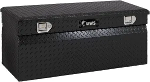 UWS TBC-48-BLK Black Chest Box with Beveled Insulated Lid
