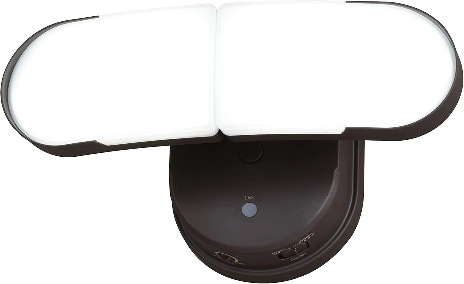 VAXCEL Lambda 2 Light LED Outdoor Linkable Adjustable Security Flood Light Bronze