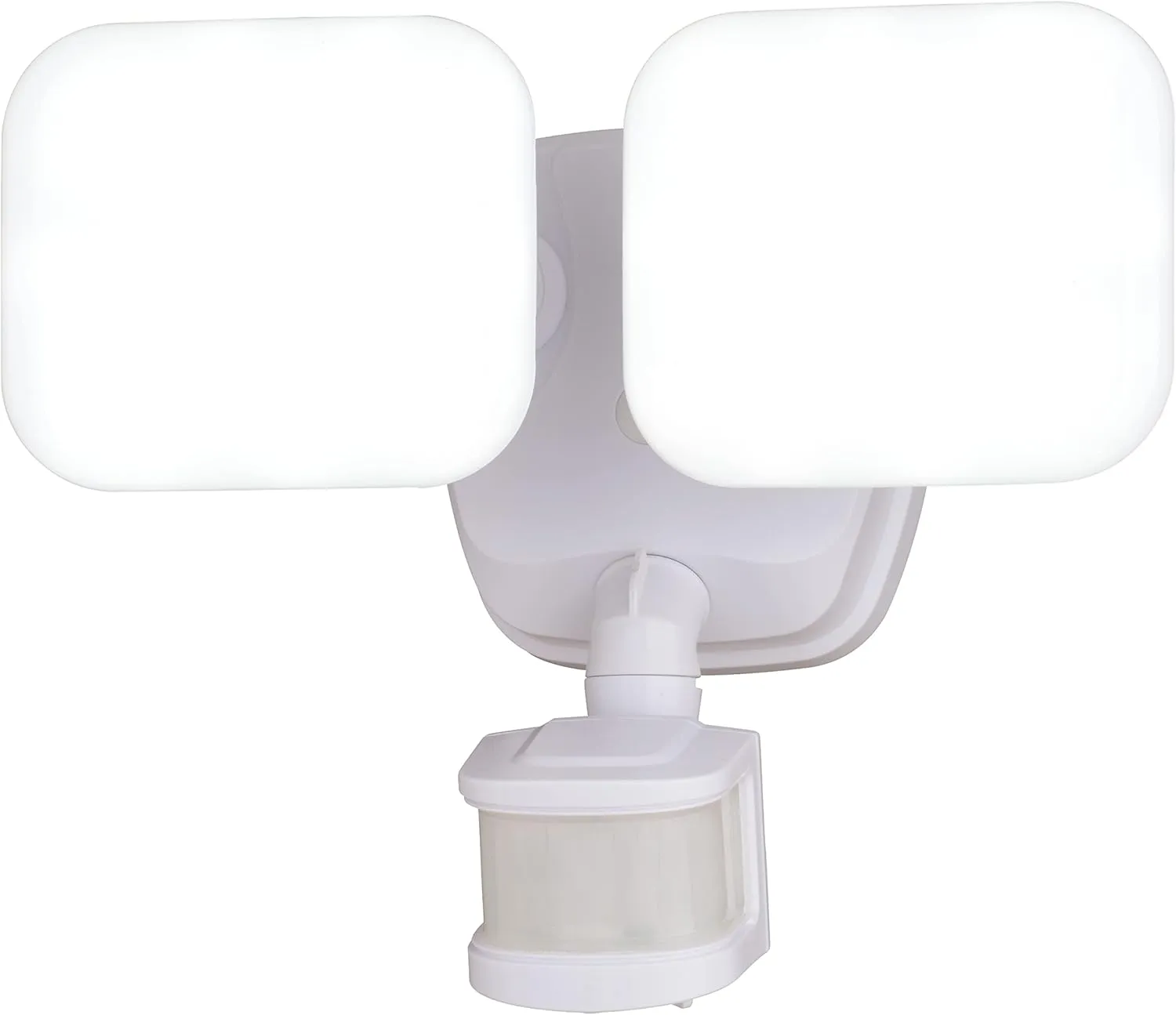 VAXCEL Theta 2 Light LED Outdoor Motion Sensor Adjustable Security Flood Light White