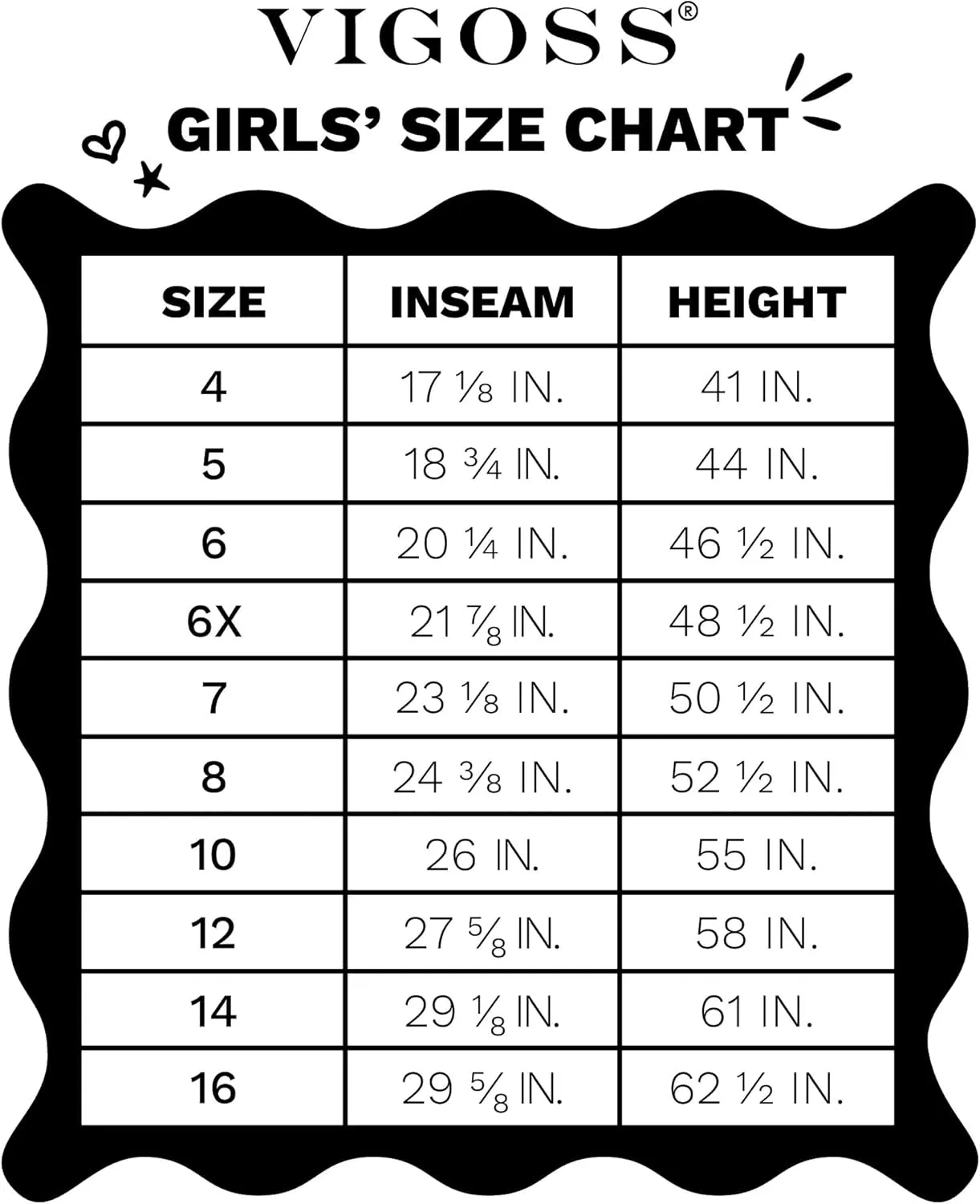 VIGOSS Girls’ Shorts – Basic Soft Stretch Twill Shorts for Girls – Kids’ Adjustable Roll-Cuff Shorts (4-16)
