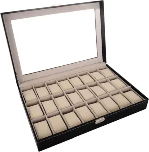 Vintage Watch Box Plain Interior Watch Box Mechanical Watch Box Watch Storage Box
