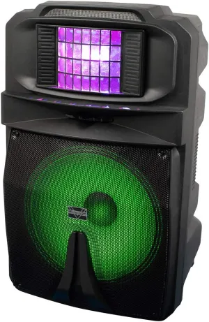 VocoPro Portable Powered All-in-One System A-B Box, USB, Black (KARAOKETHUND1500)