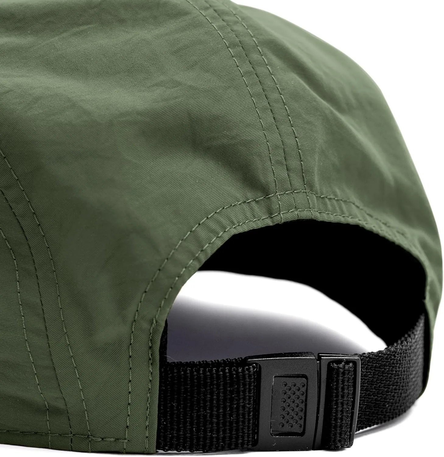 Wallowa Camp Hat, Lightweight Nylon 5 Panel Cap with Snap Closure