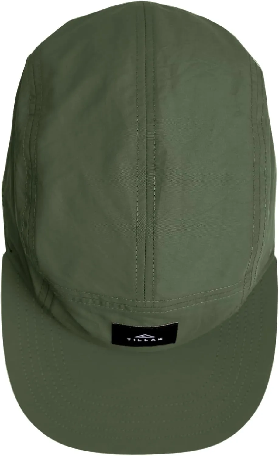 Wallowa Camp Hat, Lightweight Nylon 5 Panel Cap with Snap Closure