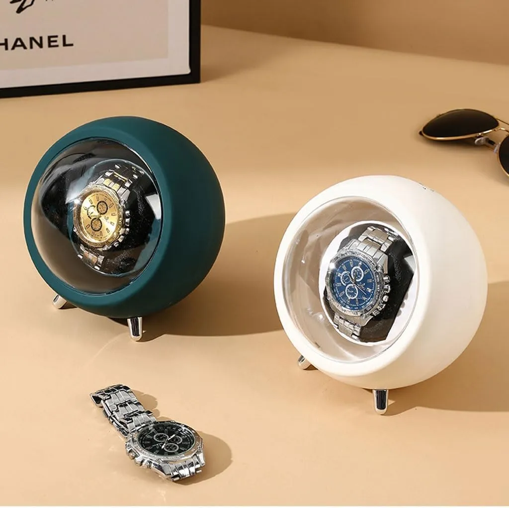Watch Box Mechanical Watch Rotating Watch Box with Display Sunroof Watch Display Box Watch Winding Box for Storage and Display Watches Box(A)