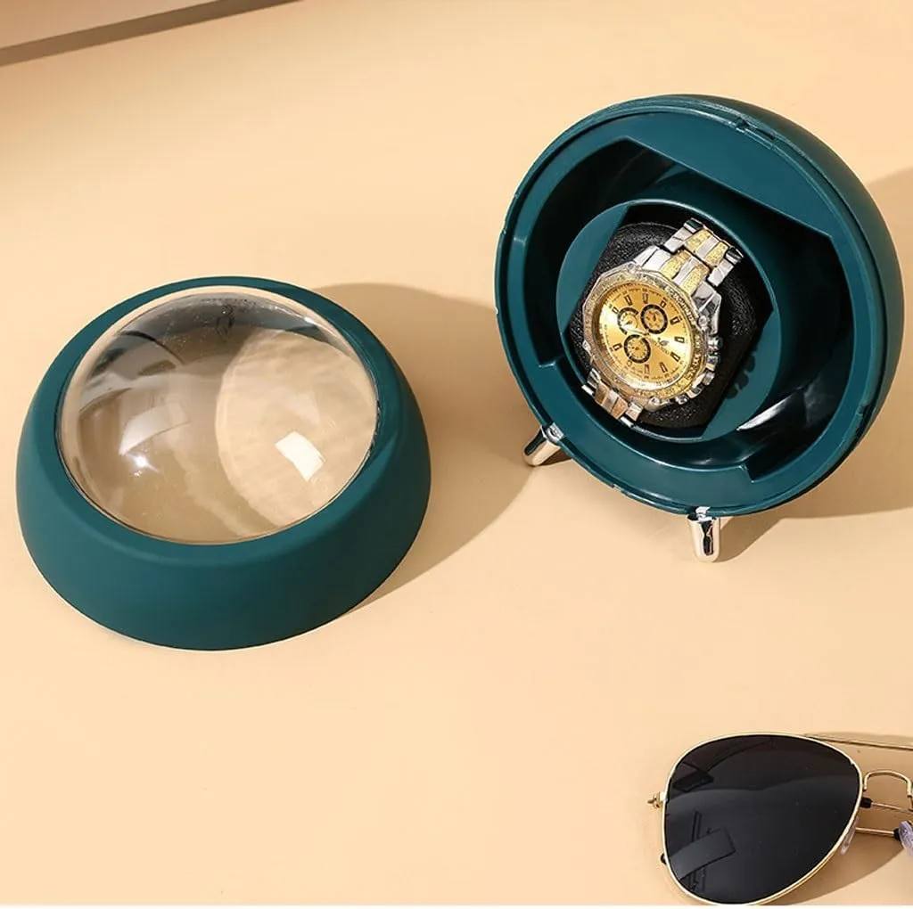 Watch Box Mechanical Watch Rotating Watch Box with Display Sunroof Watch Display Box Watch Winding Box for Storage and Display Watches Box(A)