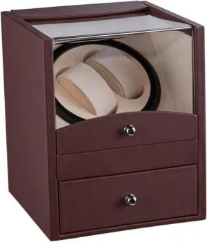 Watch Case Electric Shaker Watch Winder Box Mechanical Watch Display Box Single Motor Automatic Winding Watch Collection Watch Winder Box Watch