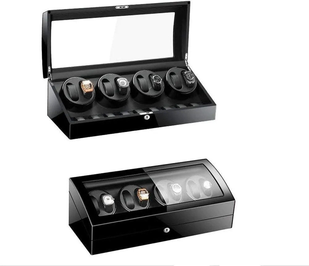 Watch Winder Watch Winders, Watch Winder Box For Men 8 9 Leather Storages,Automatic Wood Watch Winder Display Box,Women's Jewelry Box/Watch Box It's so kind of you Watch Winder