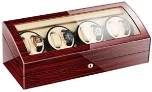 Watch Winder Watch Winders, Watch Winder Box For Men 8 9 Leather Storages,Automatic Wood Watch Winder Display Box,Women's Jewelry Box/Watch Box It's so kind of you Watch Winder