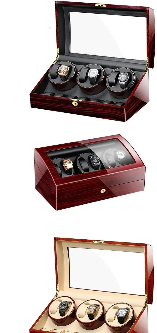 Watch Winders, Automatic Wood Watch Winder Display Box 6 7 Storage Boxes, Watch Winder Box for Men, Ladies Jewelry Box/Watch Box Watch Winder Display Watch Box Storage