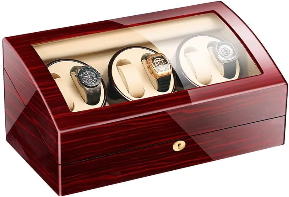 Watch Winders, Automatic Wood Watch Winder Display Box 6 7 Storages,Watch Winder Box for Men,Women's Jewelry Box/Watch Box Watch Winder Display Watch Box Watch Storage