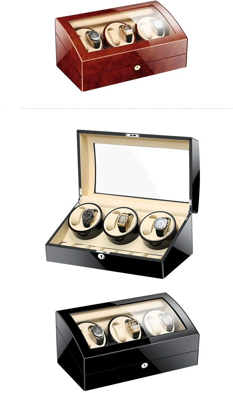Watch Winders, Automatic Wood Watch Winder Display Box 6 7 Storages,Watch Winder Box for Men,Women's Jewelry Box/Watch Box Watch Winder Display Watch Box Watch Storage