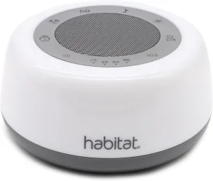 White Noise Machine, Multi-Color Night Light, 25 Relaxation Sounds, Bluetooth, 4 Timer Options, 15 Volume Levels