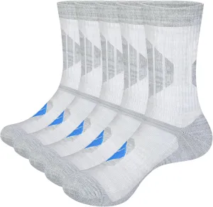 Women's Hiking Socks Cushioned Casual Athletic Socks Comfort Work Boot Socks Wicking Cotton Socks For Women