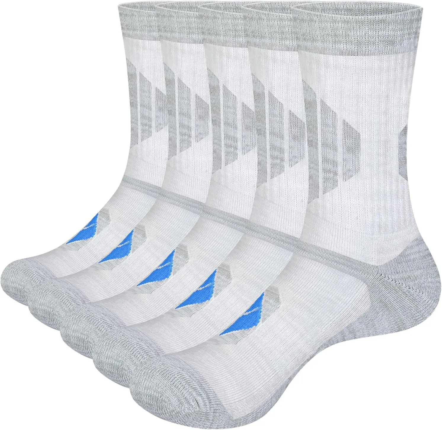 Women's Hiking Socks Cushioned Casual Athletic Socks Comfort Work Boot Socks Wicking Cotton Socks For Women