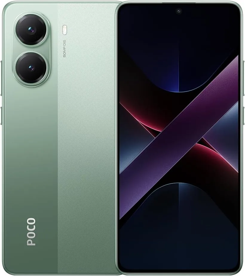 Xiaomi Poco X7 PRO 5G   4G LTE (for Tmobile Mint Tello & Global) (256GB   8GB) Ai 6.67" 50MP Gamers Phone NFC Dual sim Unlocked Model 2412DPC0AG (Green)
