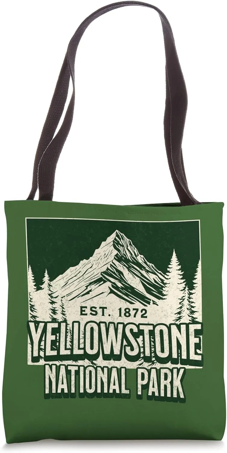 Yellowstone National Park Tote Bag