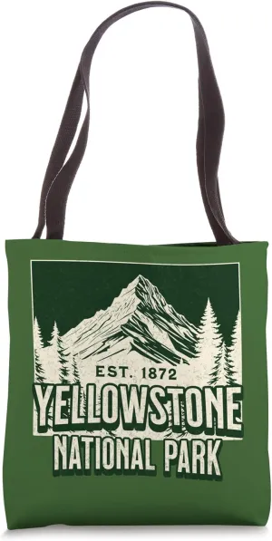 Yellowstone National Park Tote Bag