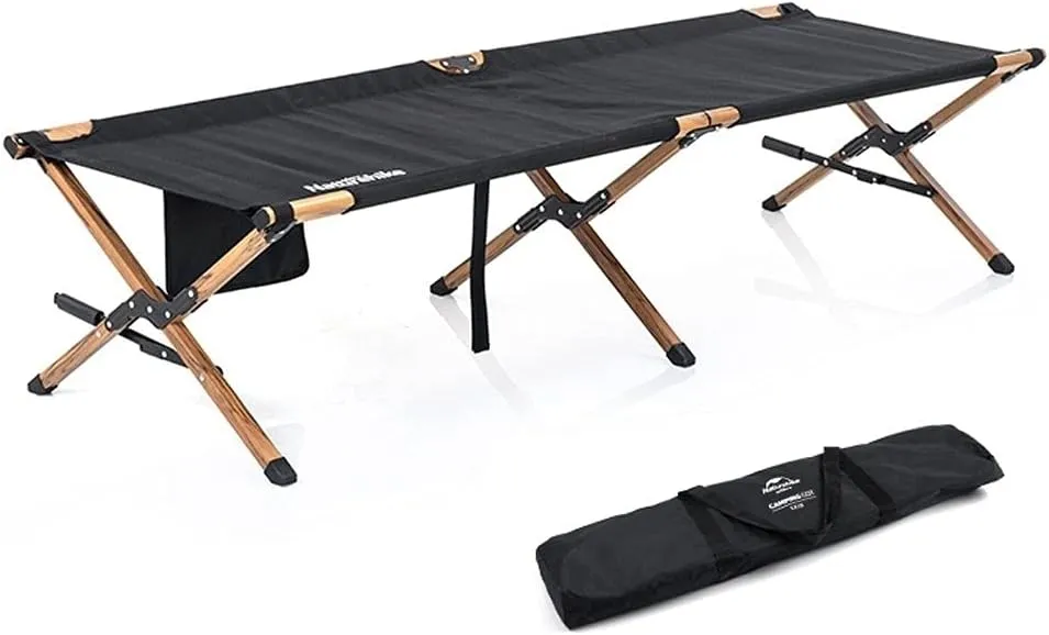 YYDS Folding Bed Lightweight Outdoor Folding Camping Cot, Sleeping Bed, Tent Cot, Carry Bag & Storage Bag, Extra Wide Sturdy Camping cot